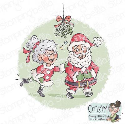 Stamping Bella Stempel - Mr & Mrs Claus under the Mistletoe